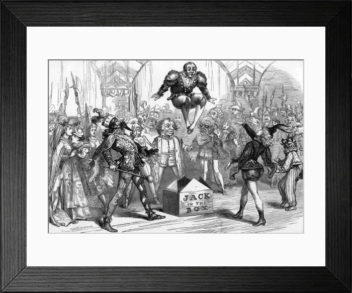 Framed Print : PANTOMIME / JACK IN BOX Framed Print : PANTOMIME / JACK IN BOX