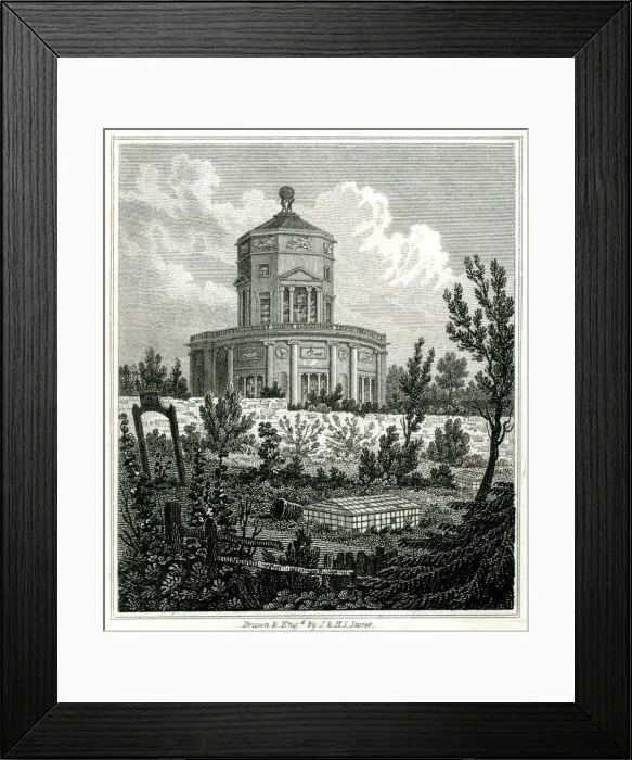 Framed Print : OXFORD OBSERVATORY Framed Print : OXFORD OBSERVATORY