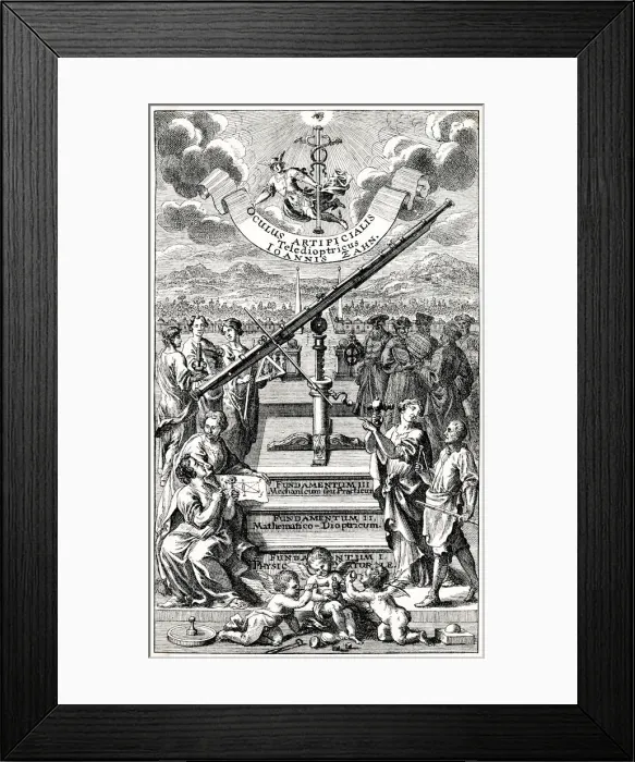 Framed Print : ASTRONOMY ALLEGORY Framed Print : ASTRONOMY ALLEGORY