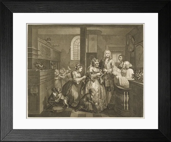 Framed Print : RAKES PROGRESS 5 Framed Print : RAKES PROGRESS 5