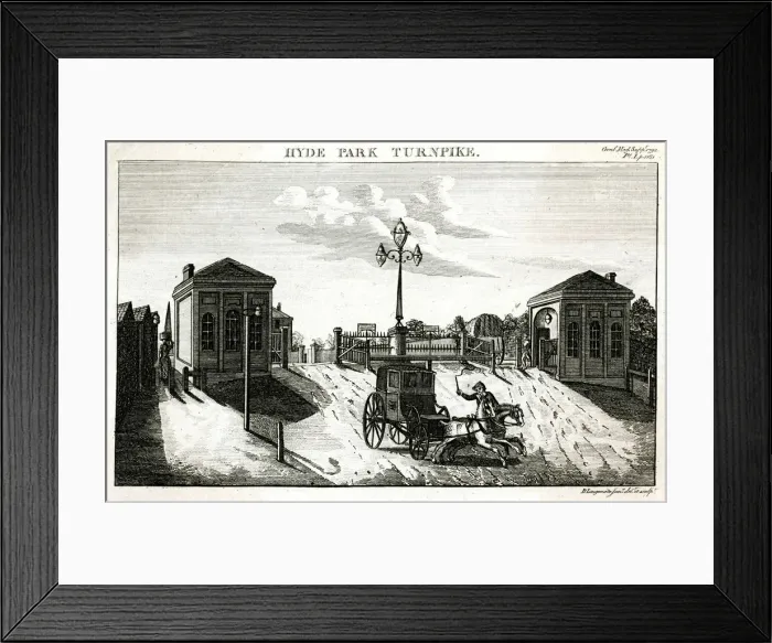 Framed Print : Hyde park turnpike Framed Print : Hyde park turnpike