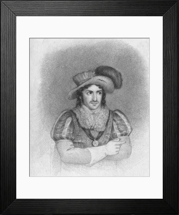 Framed Print : EDMUND KEAN / BLOOD Framed Print : EDMUND KEAN / BLOOD