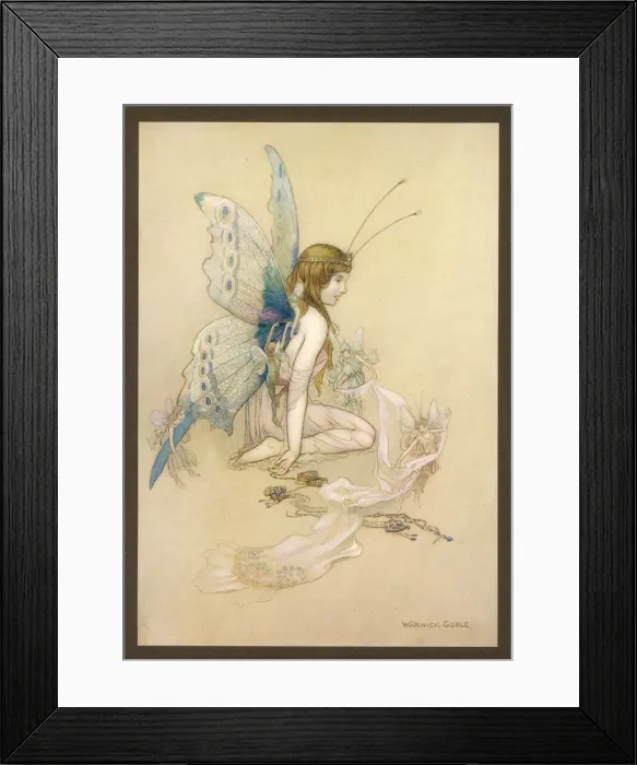 Framed Print : Water Babies - Fairies Framed Print : Water Babies - Fairies