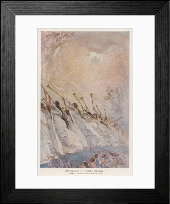 Framed Print : Angelic Chorus