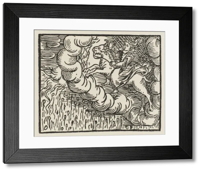 Framed Print : STARTING A HAILSTORM Framed Print : STARTING A HAILSTORM