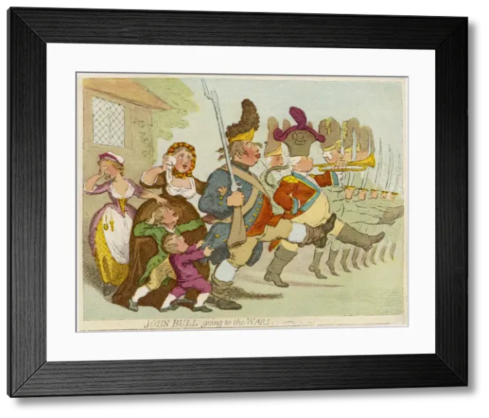 Framed Print : John Bull goes to war Framed Print : John Bull goes to war