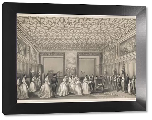 Queen Victoria at the christening of Victoria Cecil 1866