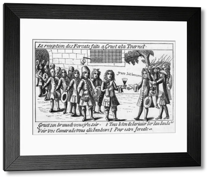 Framed Print : Convict chain, France Framed Print : Convict chain, France