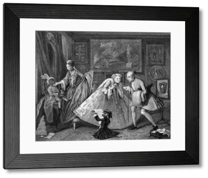 Framed Print : Art / Hogarth Framed Print : Art / Hogarth