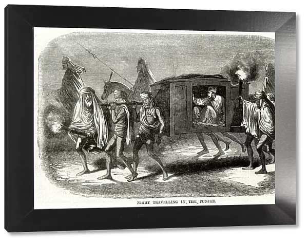 Night travelling in the Punjab 1857