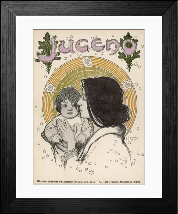 Framed Print : MOTHER AND BABY Framed Print : MOTHER AND BABY