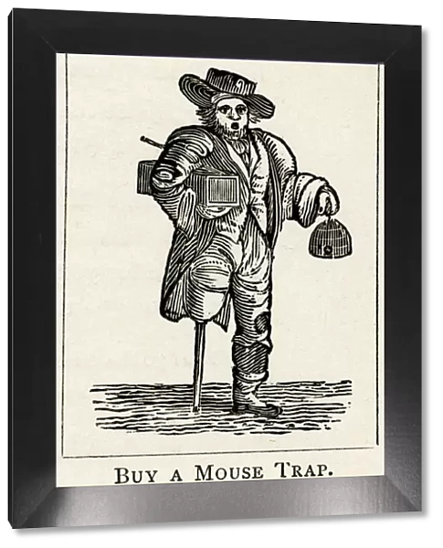Street trader, selling mouse traps