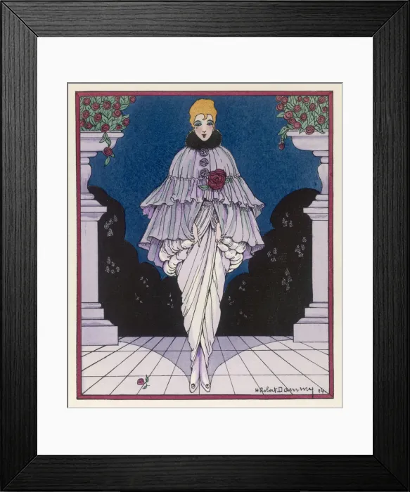Framed Print : DAMMY / BON TON 1914 Framed Print : DAMMY / BON TON 1914