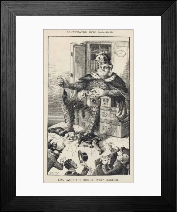 Framed Print : KING CASH THE WINNER Framed Print : KING CASH THE WINNER