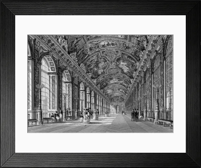Framed Print : VERSAILLES / HALL MIRRORS Framed Print : VERSAILLES / HALL MIRRORS