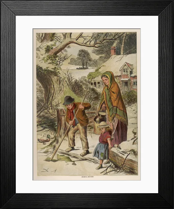 Framed Print : WATER IN WINTER Framed Print : WATER IN WINTER