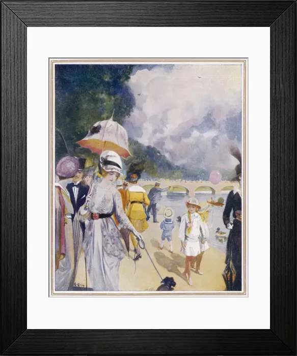 Framed Print : KENSINGTON GARDENS Framed Print : KENSINGTON GARDENS