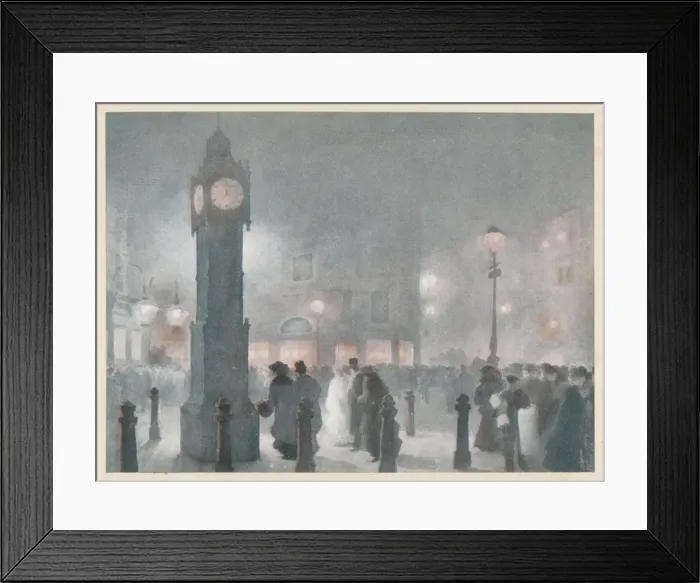 Framed Print : VICTORIA STATION 1907 Framed Print : VICTORIA STATION 1907