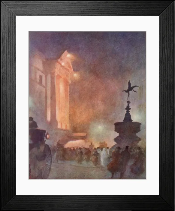 Framed Print : SOCIAL / PICCADILLY CIRCUS Framed Print : SOCIAL / PICCADILLY CIRCUS