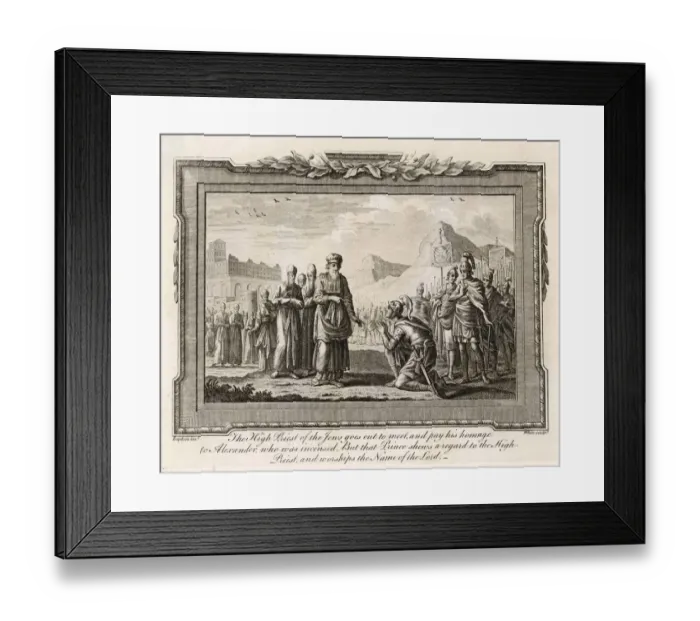 Framed Print : ALEXANDER & JEWISH PRIEST ALEXANDER & JEWISH PRIEST Framed Print : ALEXANDER & JEWISH PRIEST ALEXANDER & JEWISH PRIEST