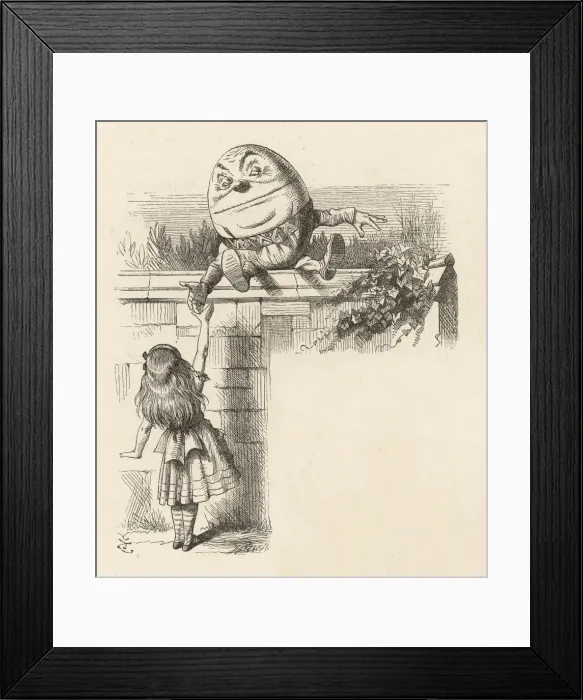 Framed Print : HUMPTY-DUMPTY Framed Print : HUMPTY-DUMPTY