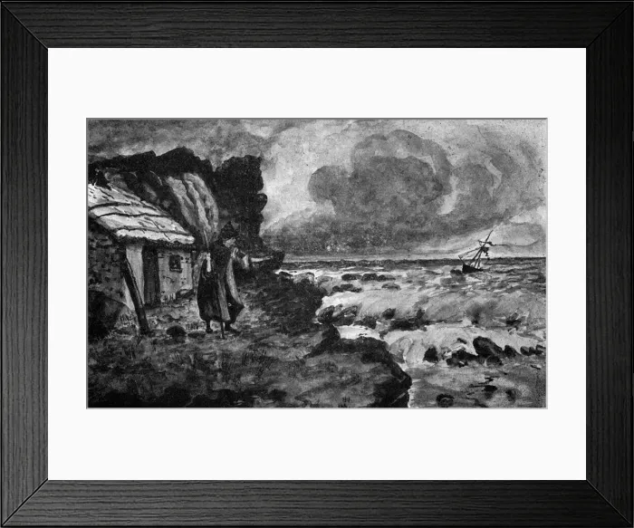 Framed Print : WITCH WRECKING SHIP Framed Print : WITCH WRECKING SHIP