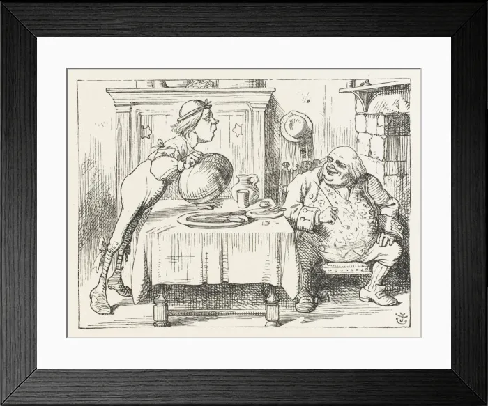 Framed Print : ALICE / FATHER WILLIAM Framed Print : ALICE / FATHER WILLIAM