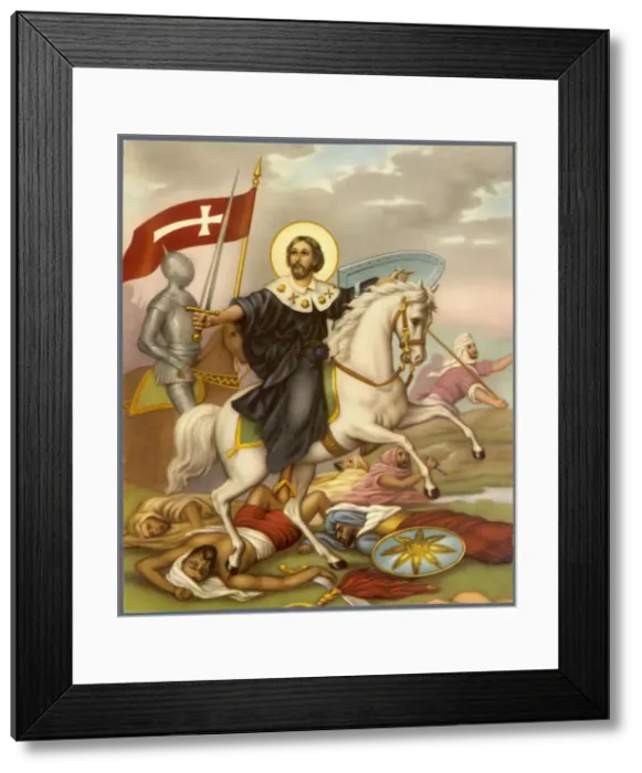 Framed Print : CRUSADER AS HERO Framed Print : CRUSADER AS HERO