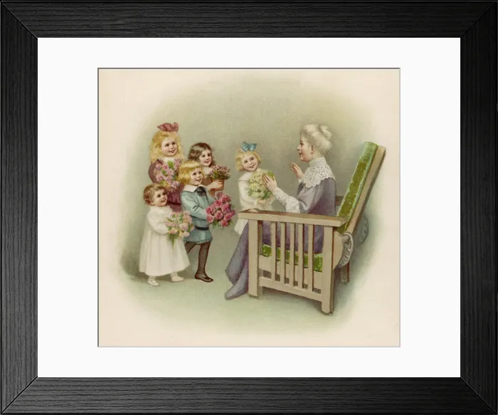 Framed Print : GRANDMAS BIRTHDAY Framed Print : GRANDMAS BIRTHDAY