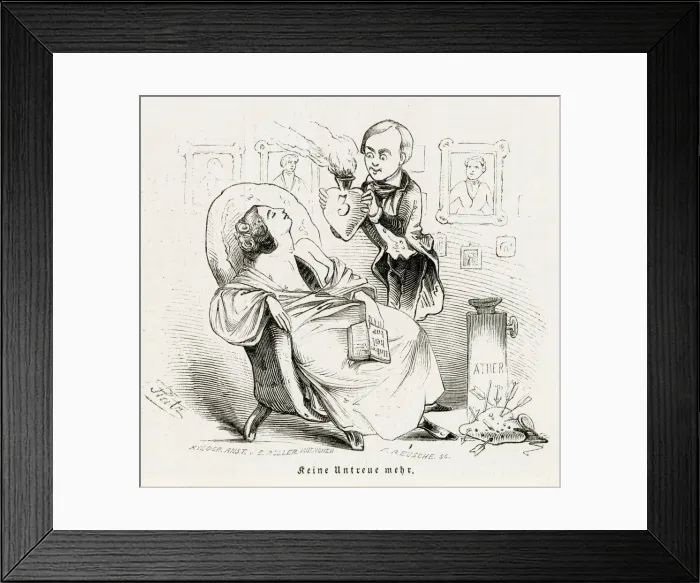 Framed Print : SURGERY CURES INFIDELITY Framed Print : SURGERY CURES INFIDELITY