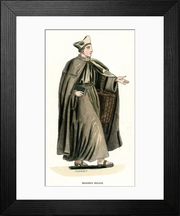 Framed Print : JESUATE OF SAINT JEROME Framed Print : JESUATE OF SAINT JEROME