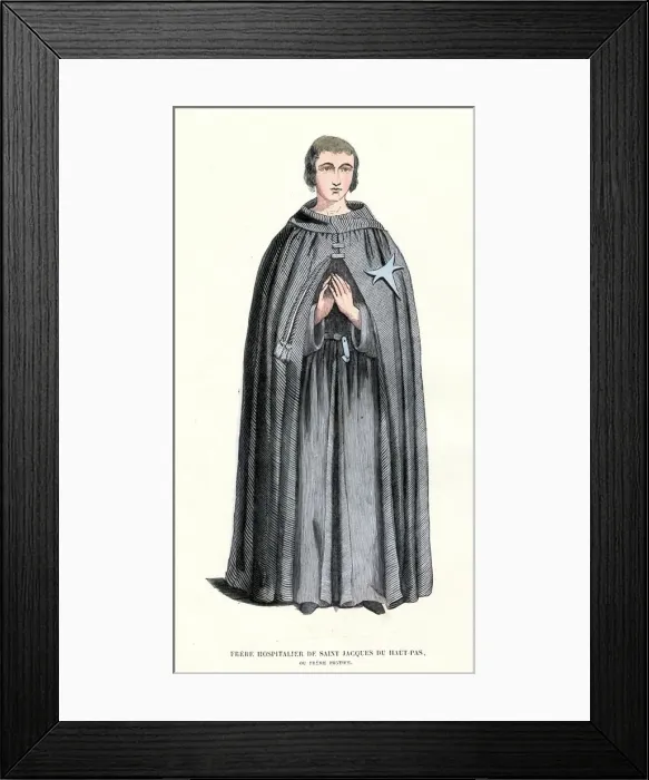 Framed Print : FRERE HOSPITALIER Framed Print : FRERE HOSPITALIER