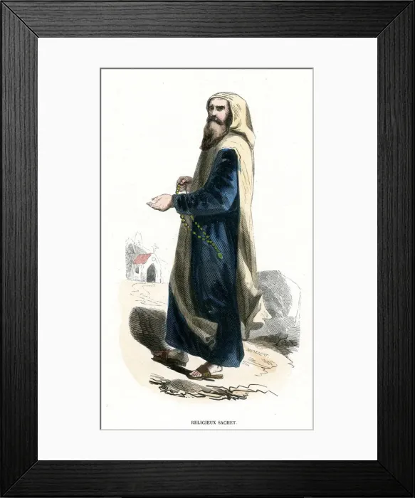 Framed Print : SACCATI HERMIT Framed Print : SACCATI HERMIT