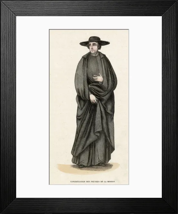 Framed Print : LAZARIST Date: 1848 Framed Print : LAZARIST Date: 1848