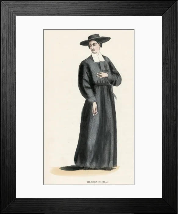 Framed Print : SAINT-AUBRAC Framed Print : SAINT-AUBRAC
