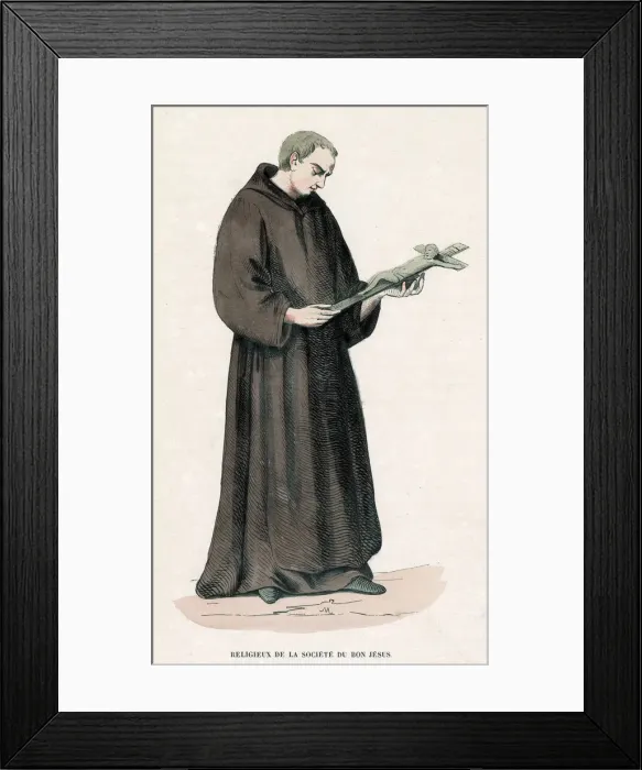 Framed Print : SOCIETE DU BON JESUS Framed Print : SOCIETE DU BON JESUS