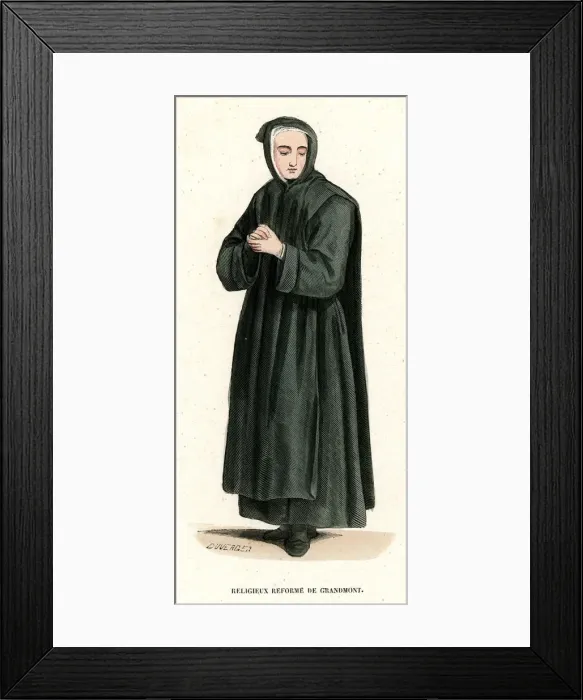Framed Print : ORDER OF GRANDMONT Framed Print : ORDER OF GRANDMONT