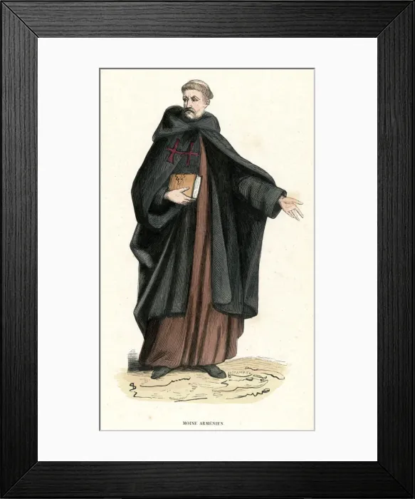 Framed Print : ARMENIAN MONK Framed Print : ARMENIAN MONK
