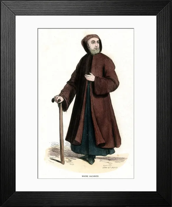 Framed Print : MONK OF ST JAMES Framed Print : MONK OF ST JAMES