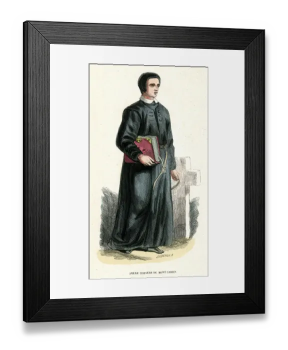 Framed Print : MONTE CASSINO Framed Print : MONTE CASSINO