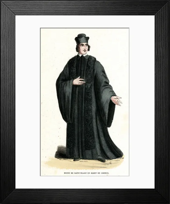 Framed Print : BENEDICTINE OF ST WaST Framed Print : BENEDICTINE OF ST WaST