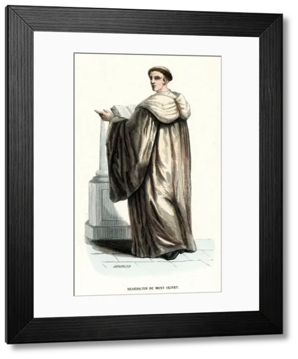 Framed Print : BENEDICTINE, OLIVETO Framed Print : BENEDICTINE, OLIVETO