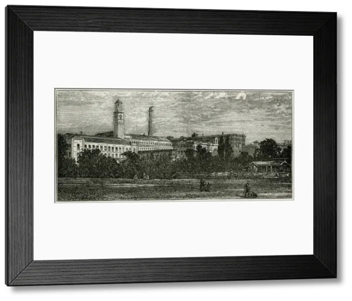 Framed Print : SALTAIRE WORKS Framed Print : SALTAIRE WORKS
