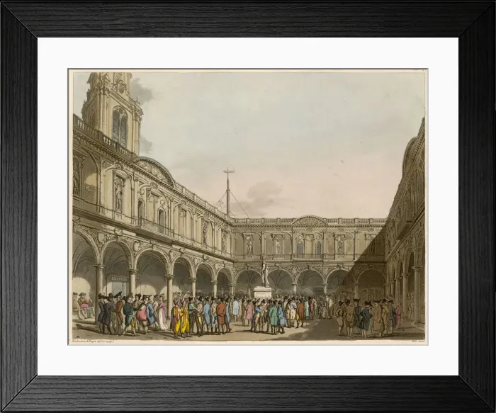 Framed Print : ROYAL EXCHANGE / ROW&PUGIN ROYAL EXCHANGE / ROW&PUGIN Framed Print : ROYAL EXCHANGE / ROW&PUGIN ROYAL EXCHANGE / ROW&PUGIN