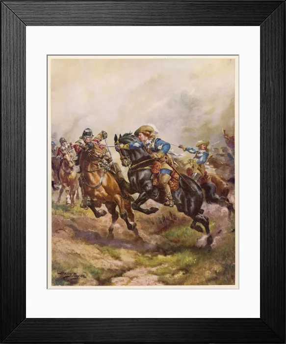 Framed Print : Rupert at Edgehill Framed Print : Rupert at Edgehill