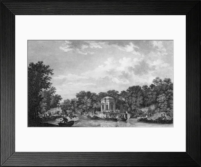 Framed Print : VERSAILLES / JARDIN ANGLIS Framed Print : VERSAILLES / JARDIN ANGLIS
