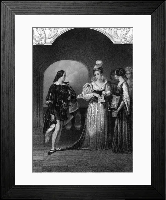 Framed Print : Two Gentlemen of Verona Framed Print : Two Gentlemen of Verona