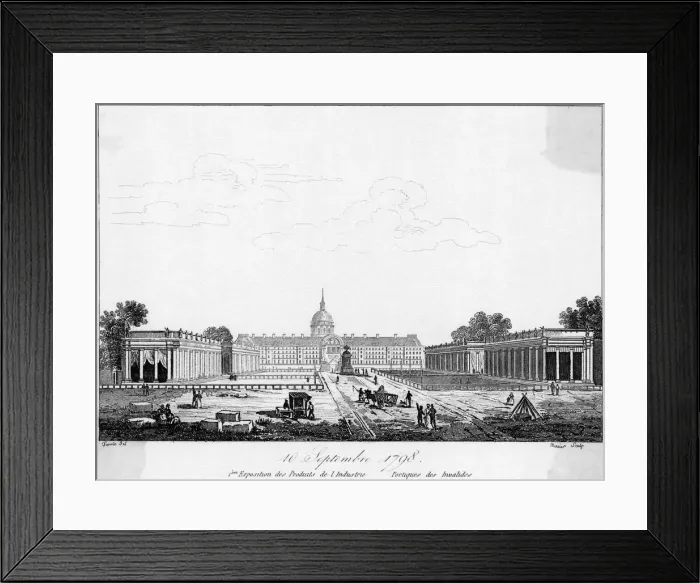 Framed Print : EXHIBITIONS / PARIS / 1798 Framed Print : EXHIBITIONS / PARIS / 1798