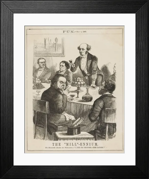 Framed Print : Mill Toasts Ladies Framed Print : Mill Toasts Ladies