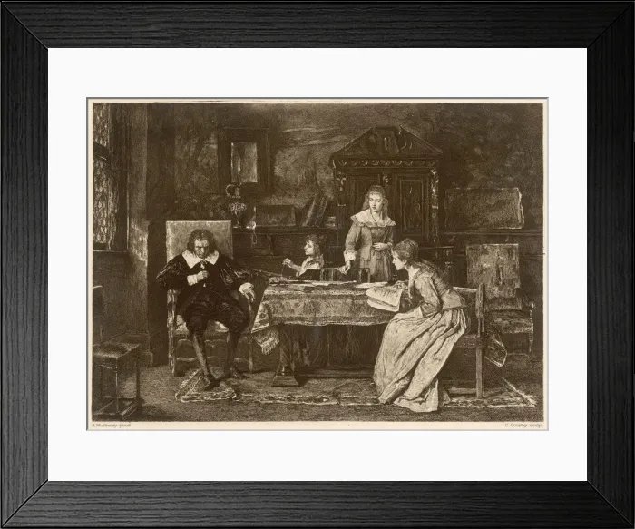 Framed Print : MILTON DICTATES Framed Print : MILTON DICTATES